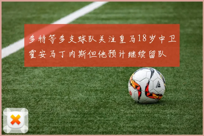 多特等多支球队关注皇马18岁中卫霍安马丁内斯但他预计继续留队